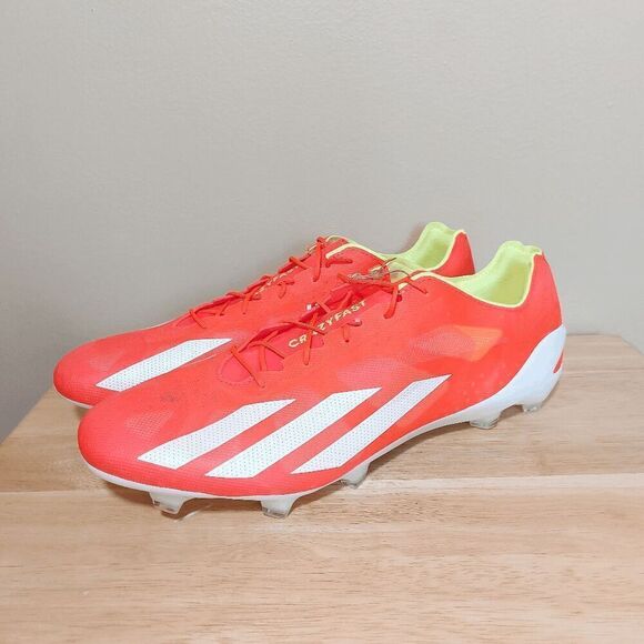 Adidas X Crazyfast+ FG Energy Citrus Pack Soccer Cleats Orange IE2416 Men's 13 - Picture 3 of 7
